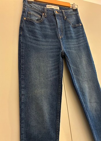 BERSKA Mom Fit Yüksek Bel Konfor Jean - Görsel 2