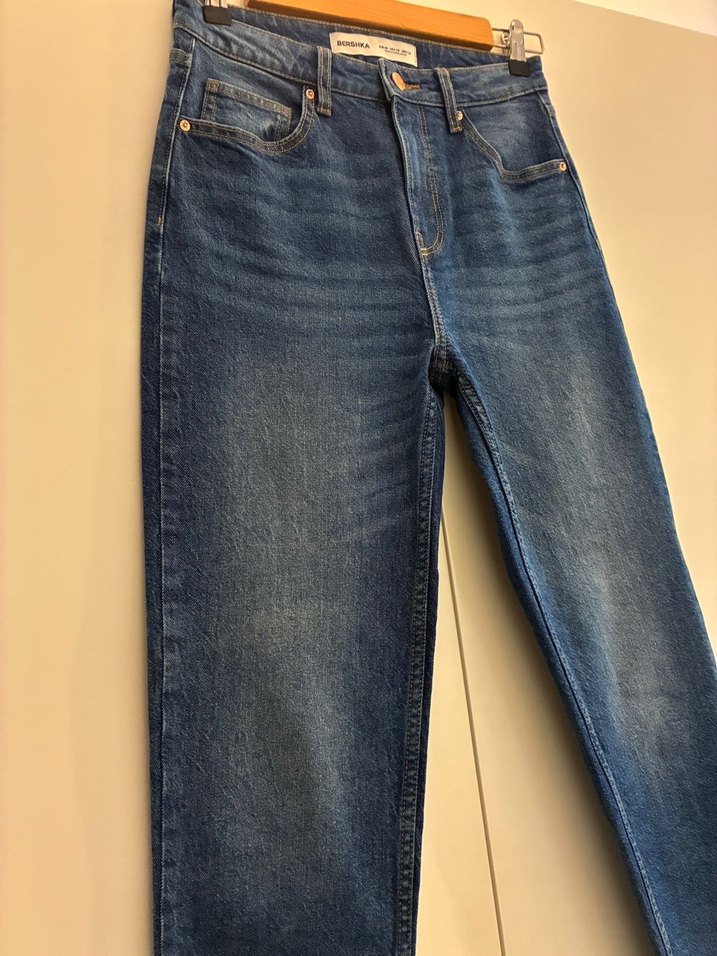 BERSKA Mom Fit Yüksek Bel Konfor Jean - Görsel 2