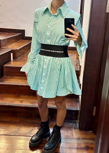 SAGAZA Marine Gömlek Elbise - Görsel 7