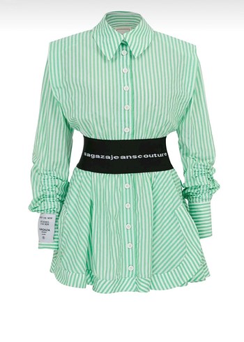 SAGAZA Marine Gömlek Elbise - Görsel 2