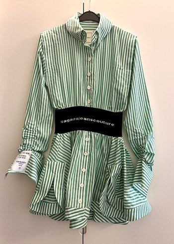 SAGAZA Marine Gömlek Elbise - Görsel 4