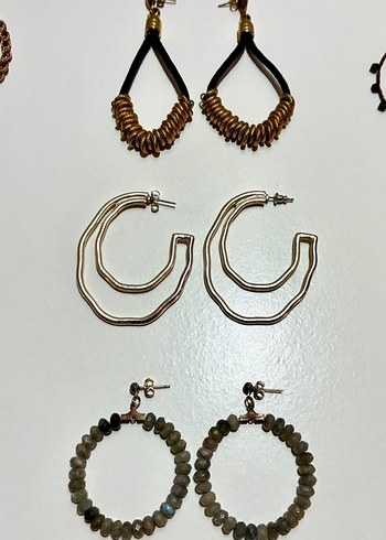 Küpe Seti - 11 adet küpeden oluşuyor - Görsel 4