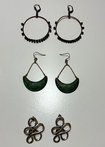 Küpe Seti - 11 adet küpeden oluşuyor - Görsel 5