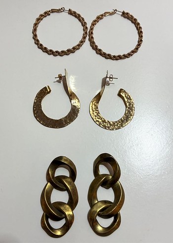 Küpe Seti - 11 adet küpeden oluşuyor - Görsel 3