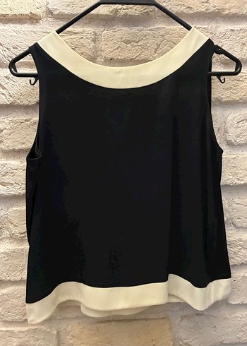 ANN TAYLOR krep ceket bluz takım - Görsel 4