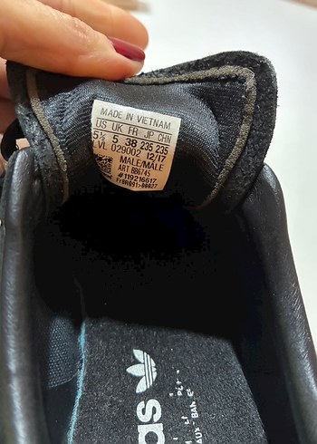 ADİDAS Campus siyah nubuk kadın Sneaker - Görsel 8