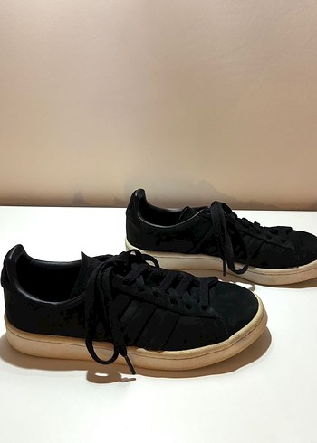 ADİDAS Campus siyah nubuk kadın Sneaker - Görsel 6