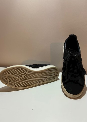 ADİDAS Campus siyah nubuk kadın Sneaker - Görsel 5
