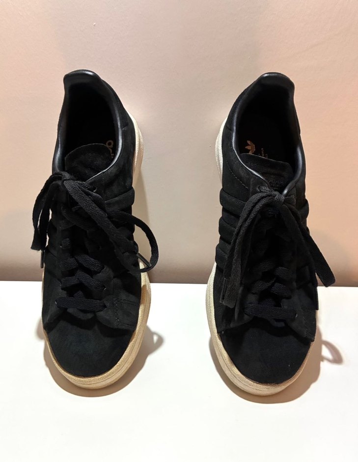 ADİDAS Campus siyah nubuk kadın Sneaker - Görsel 4