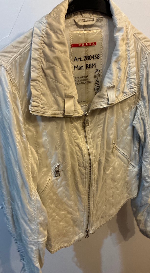 Prada Sport High Neck Lace Jacket - Görsel 2