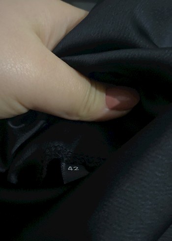 Siyah Uzun Drapeli Kadın Elbise - Görsel 3