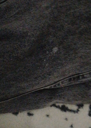 Kemer Detaylı Gri Kız Çocuk Kot Pantolon - Görsel 3