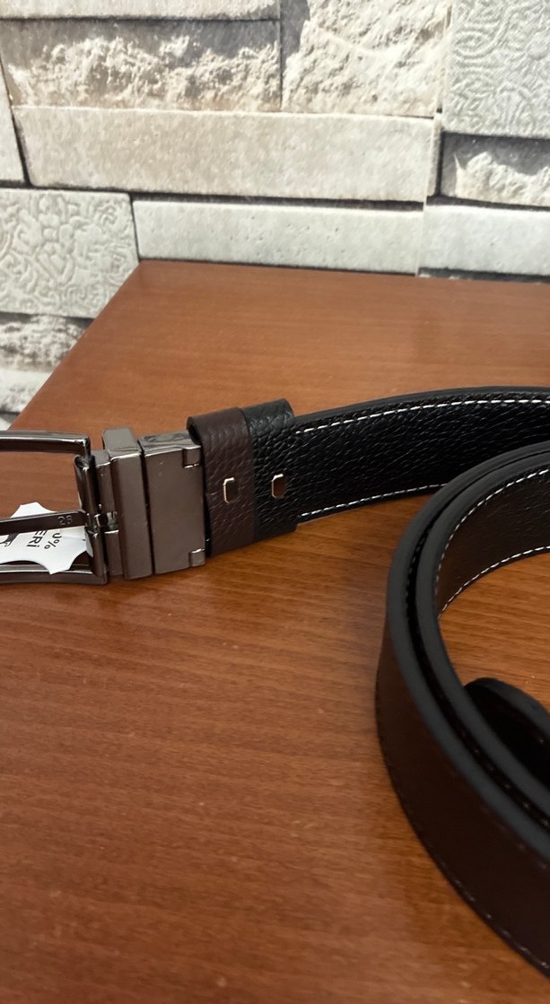 %100 Deri Erkek Kemer - Görsel 2