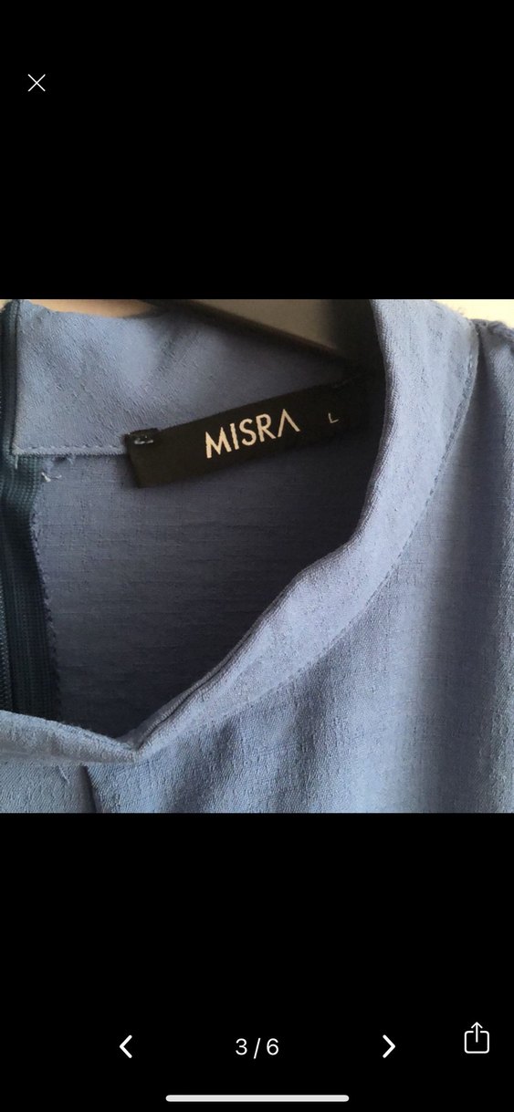 Lacivert Kadın Uzun  Elbise - Görsel 3