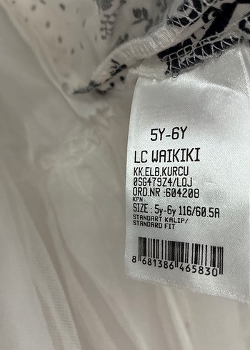 Kız Çocuk Nakışlı Dantel Detaylı Elbise - Görsel 6