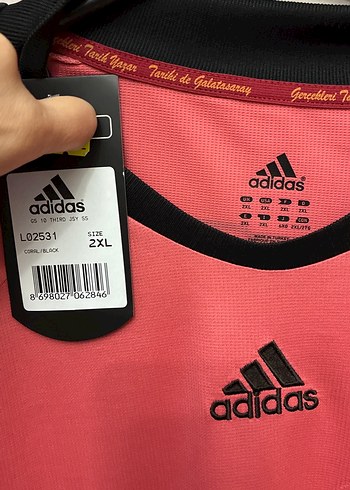 Kırmızı Galatasaray Erkek Spor Tişörtü - Görsel 3