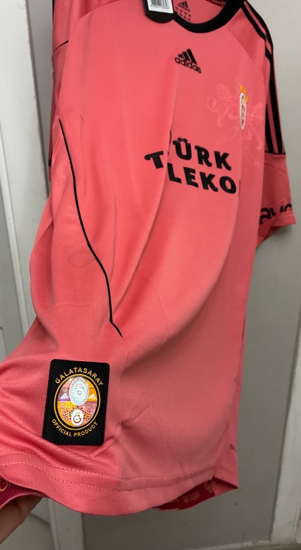 Kırmızı Galatasaray Erkek Spor Tişörtü - Görsel 5