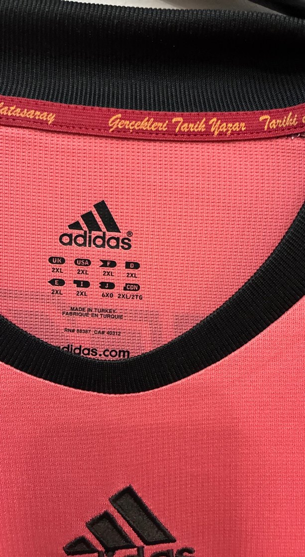 Kırmızı Galatasaray Erkek Spor Tişörtü - Görsel 2