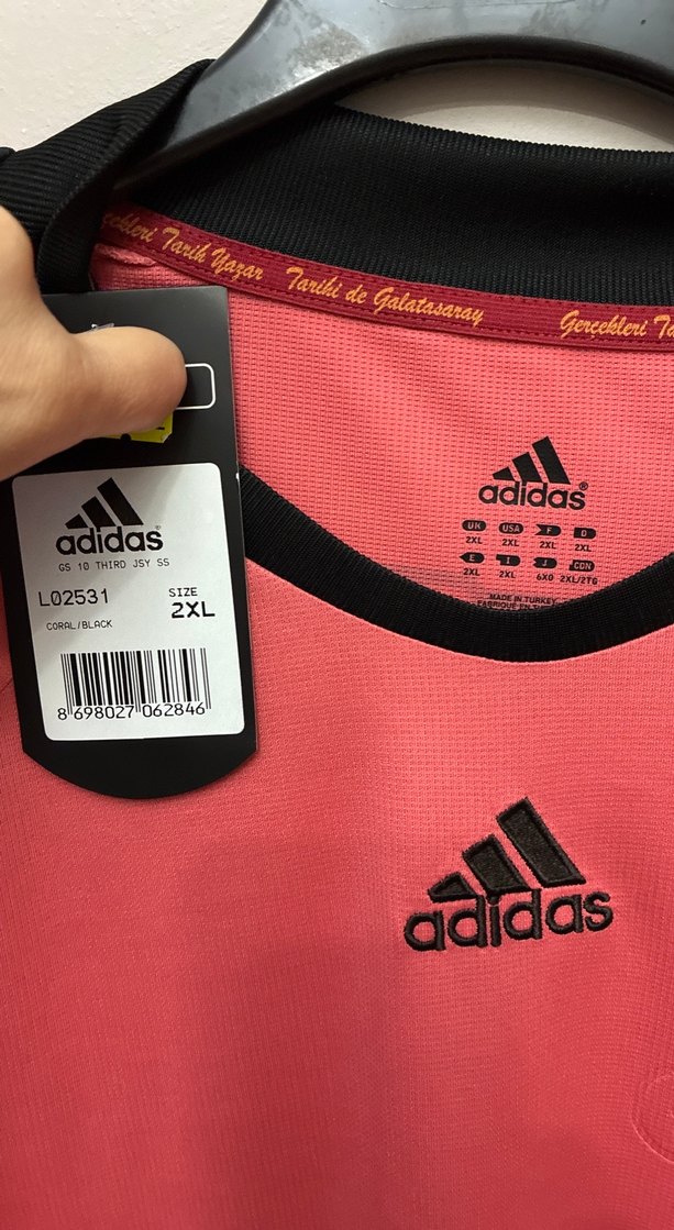 Kırmızı Galatasaray Erkek Spor Tişörtü - Görsel 3