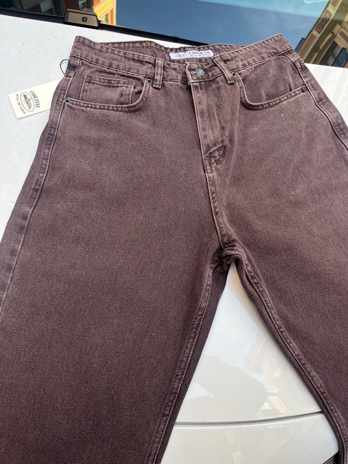 Corteız Baggy kahve Jean - Görsel 5