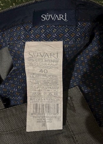 Süvari kumaş pantolon 
Hiç giyilmedik - Görsel 3