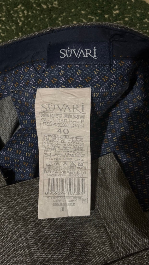 Süvari kumaş pantolon 
Hiç giyilmedik - Görsel 3