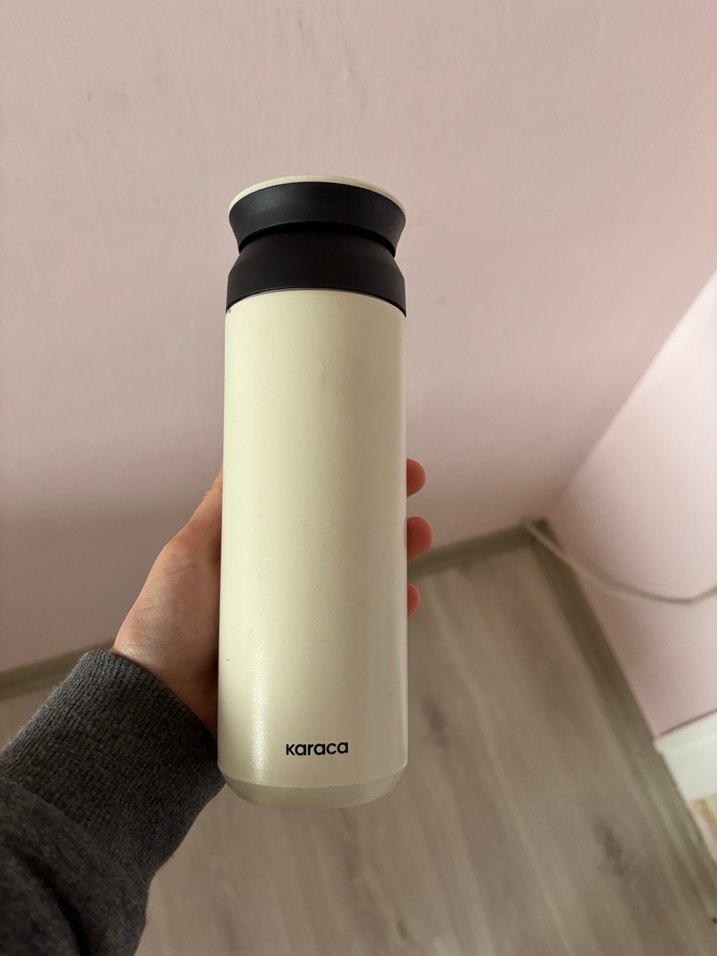 Karaca Beyaz Termos Matara - Görsel 5