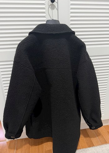 Siyah Düğmeli kadın ceket - Görsel 2