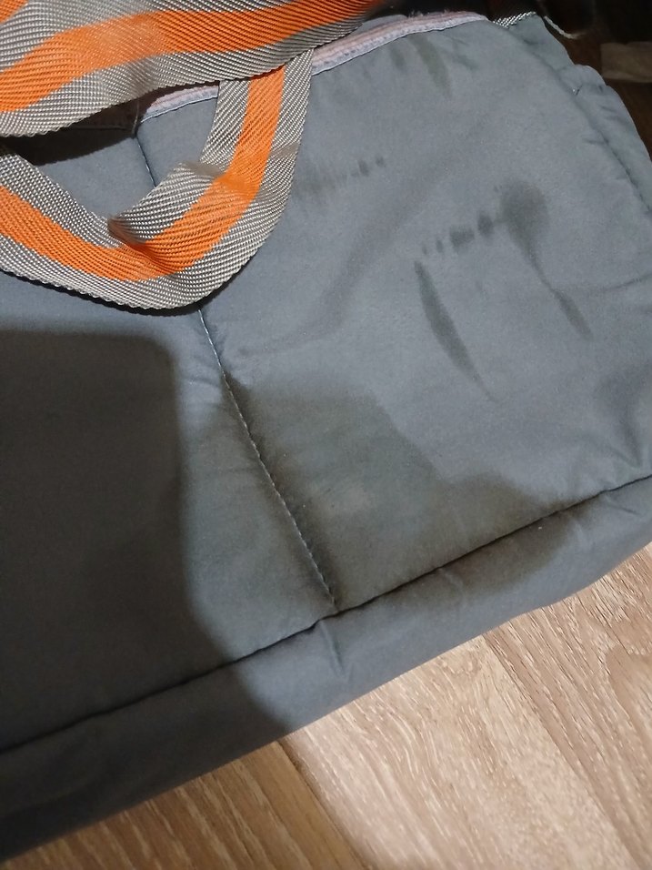 Gri Baskılı Bebek Çantası - Görsel 5