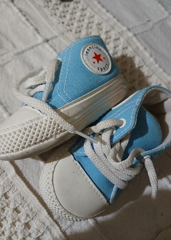 Erkek Bebek Mavi Kauçuk İlk Adım Ayakkabısı - Görsel 2