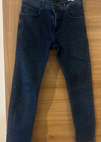 Erkek Lacivert Denim Regular Fit Jean - Görsel 2