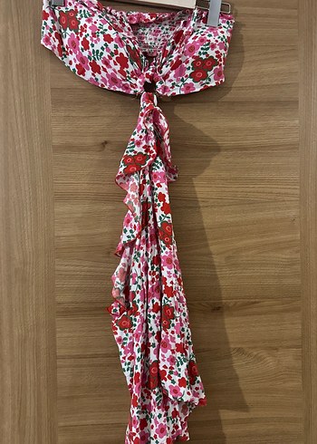 Renkli Fırfırlı Bohem Kadın Fuları - Görsel 3