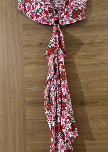 Renkli Fırfırlı Bohem Kadın Fuları - Görsel 4