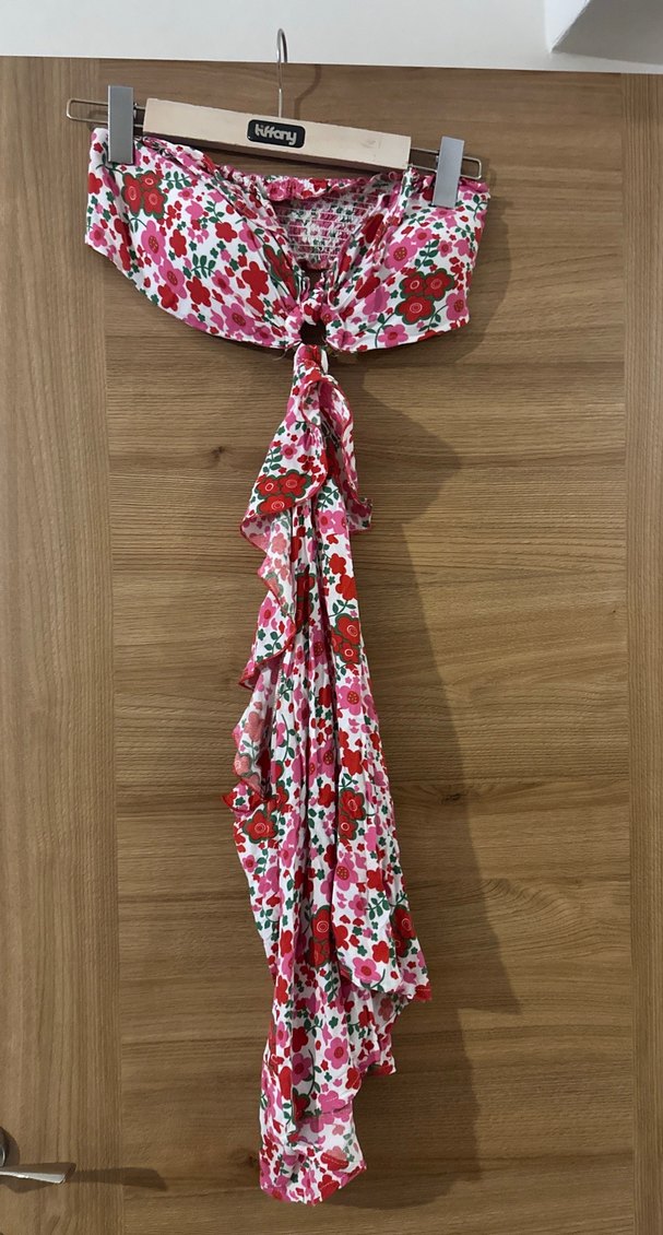 Renkli Fırfırlı Bohem Kadın Fuları - Görsel 3