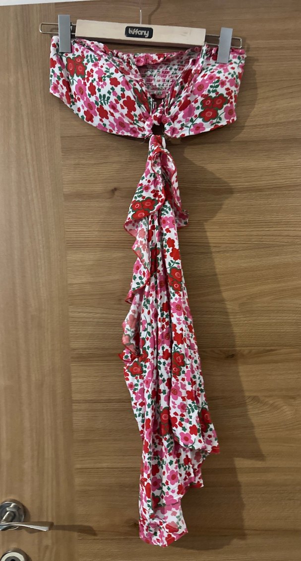 Renkli Fırfırlı Bohem Kadın Fuları - Görsel 4