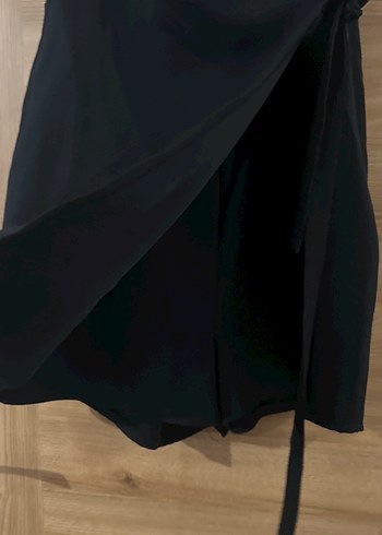 Siyah Straplez Gotik Midi Elbise - Görsel 5