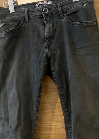 Gri Erkek Kot Pantolon - Görsel 2