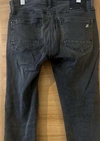 Gri Erkek Kot Pantolon - Görsel 3