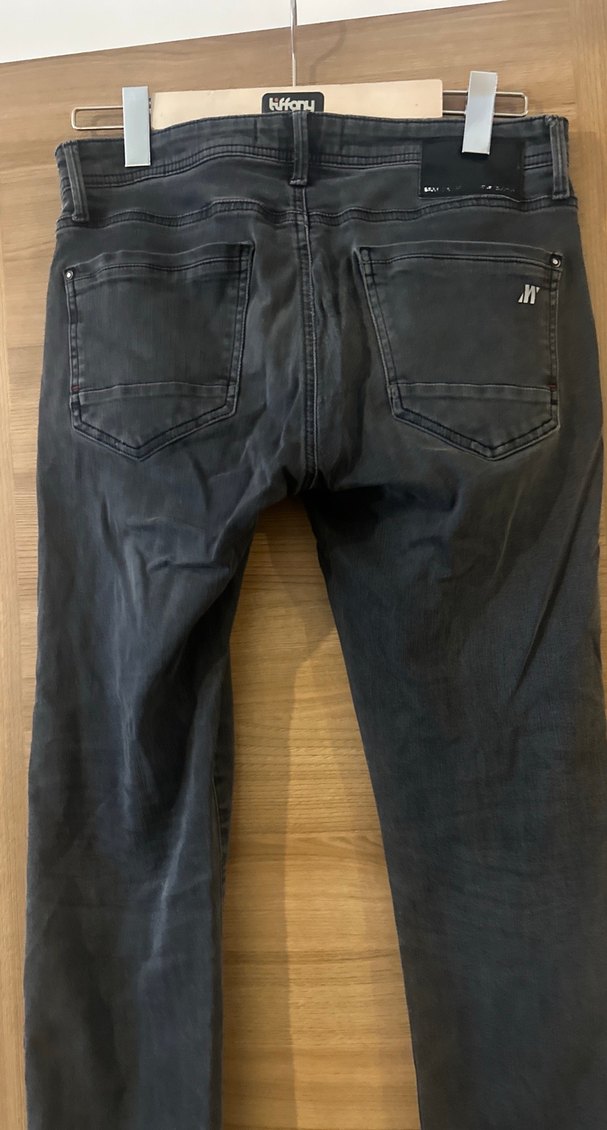 Gri Erkek Kot Pantolon - Görsel 3