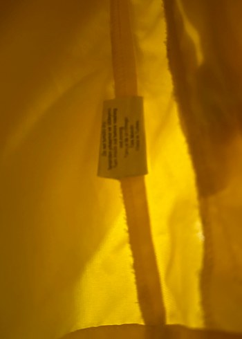 Fenerium Sarı Fermuarlı Kadın Ceket - Görsel 5