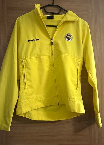 Fenerium Sarı Fermuarlı Kadın Ceket - Görsel 2