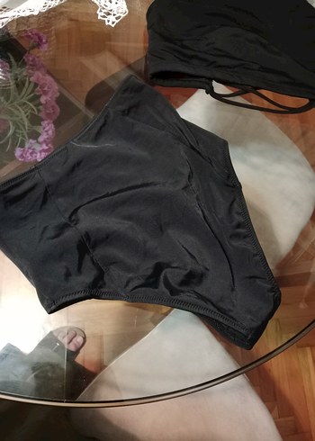 Siyah Strappy Mini Kadın Mayo - Görsel 8