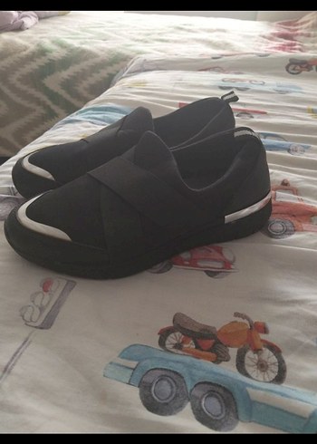 Siyah  Velcro Loafer - Görsel 2