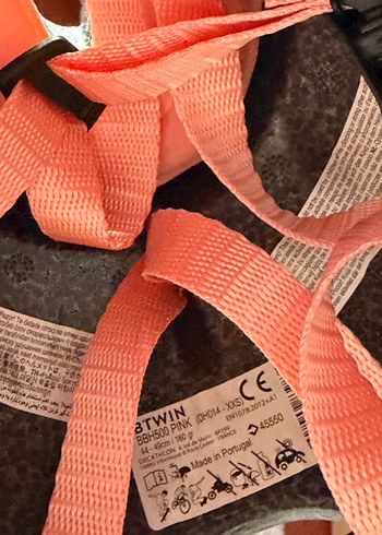 Decathlon Pembe Çocuk Kaskı xxs (44-49cm) - Görsel 3