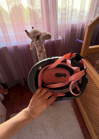 Decathlon Pembe Çocuk Kaskı xxs (44-49cm) - Görsel 2