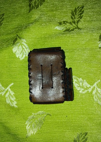 Hakiki deri sigaralık ve çakmaklık - Görsel 2