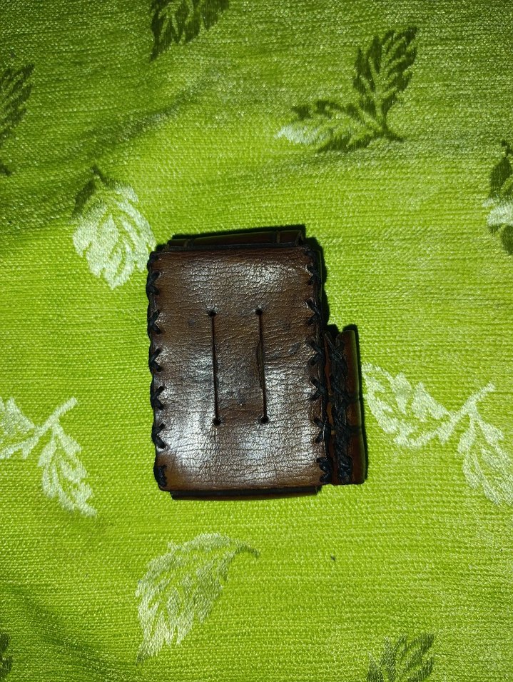 Hakiki deri sigaralık ve çakmaklık - Görsel 2