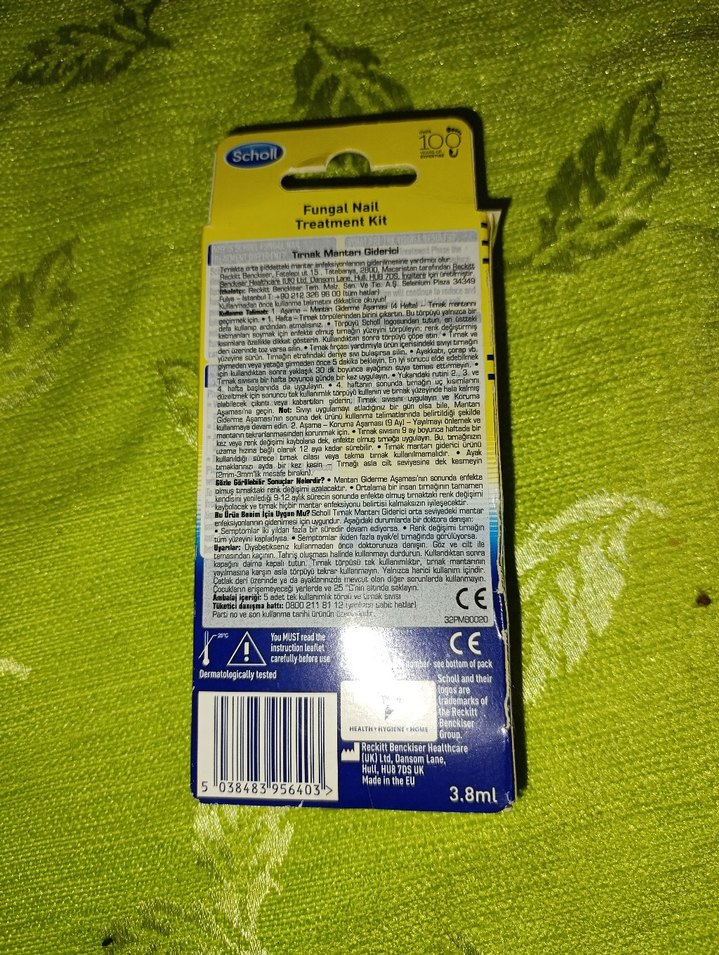 Scholl Mantar Tırnak Tedavi Kiti - Görsel 2