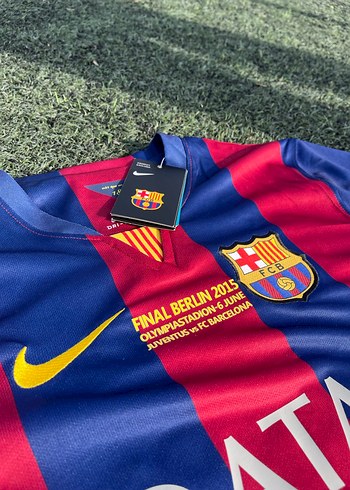 Barcelona ŞL Final Maç Forması L Beden - Görsel 2