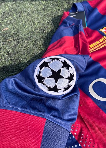 Barcelona ŞL Final Maç Forması L Beden - Görsel 3